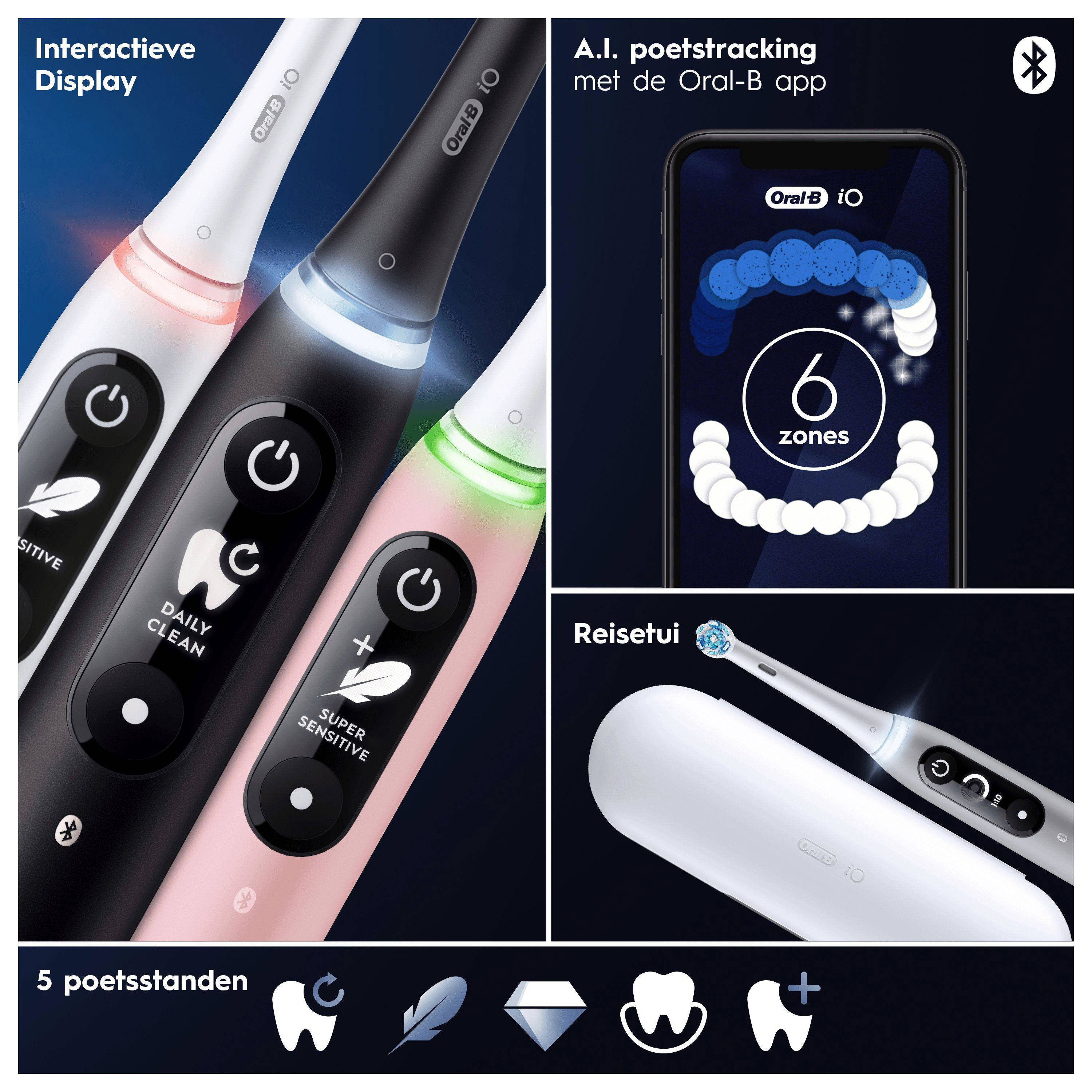 Oral-B IO 6N elektrische tandenborstel - Roze