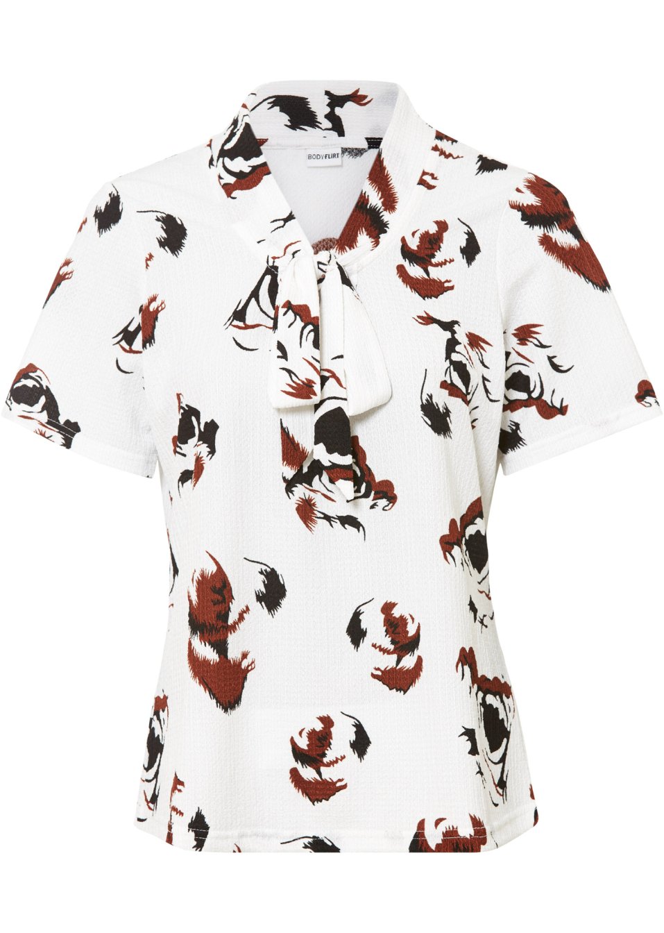 Blouse avec lavallière
