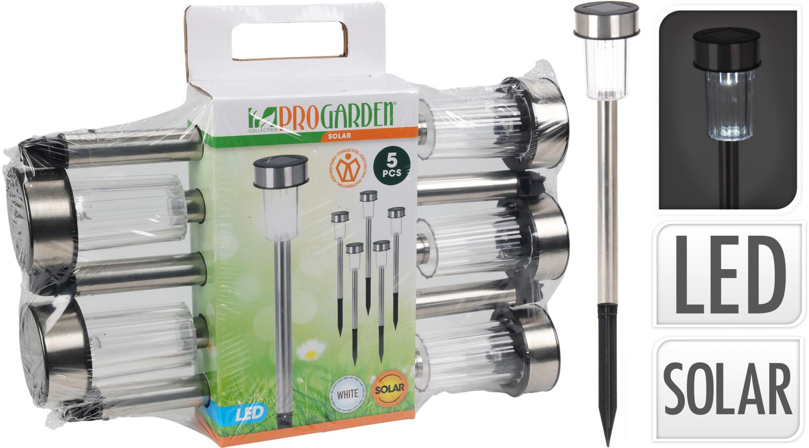 SET 5 TORCHES SOLAIRE