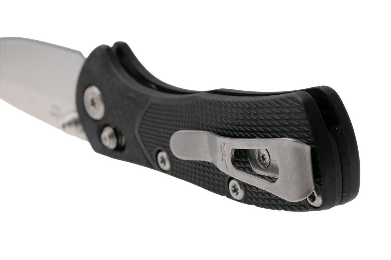 Buck 790 Mini Range Pro 0790BKS1 Satin 154CM, Black FRN, zakmes