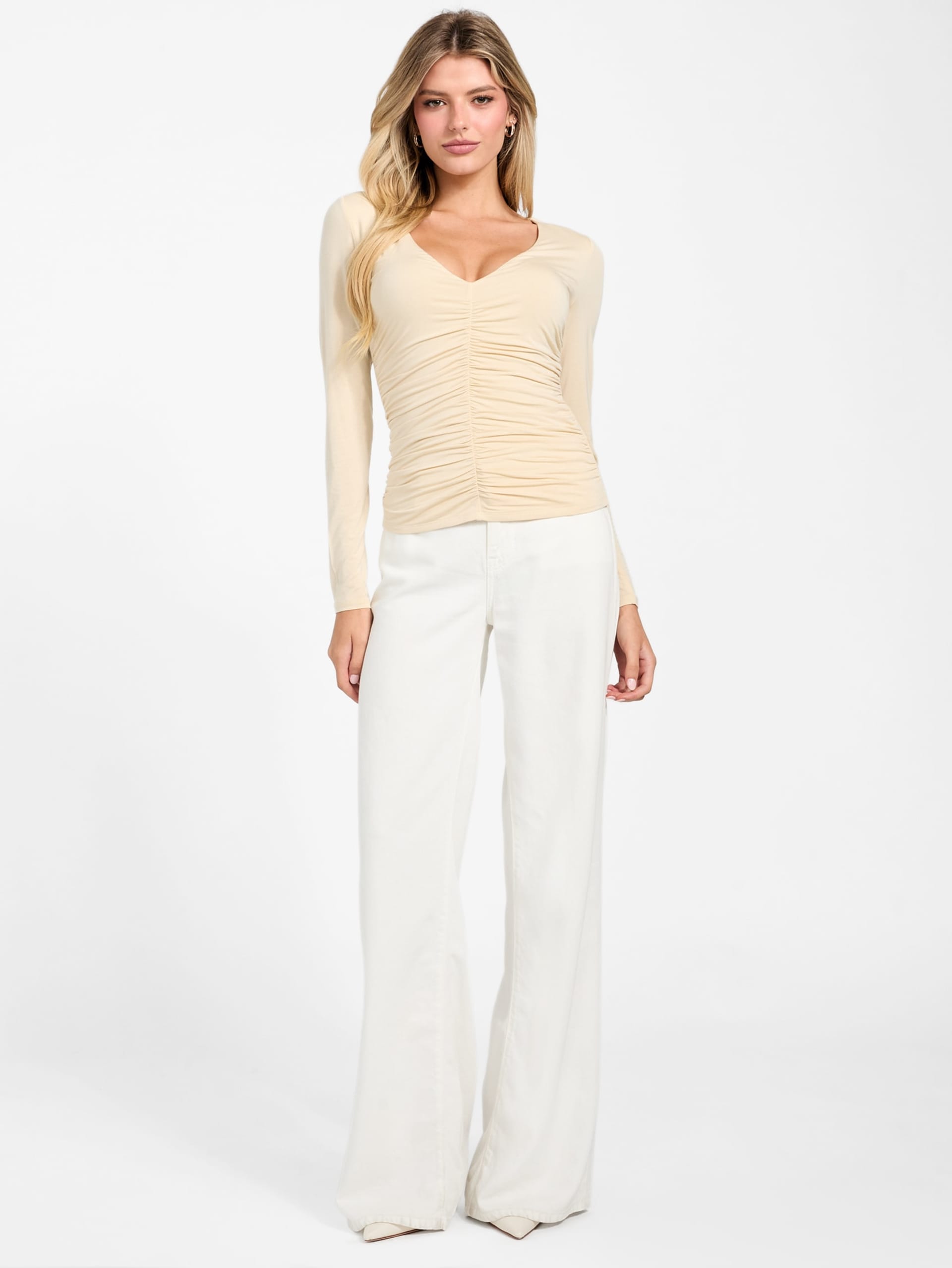 Blusa Eco Ayleen com Decote em V