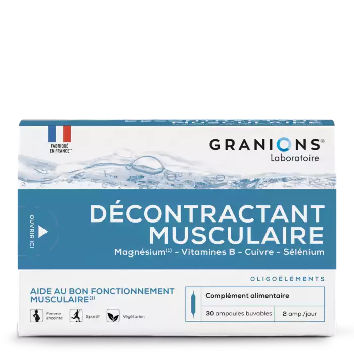 Décontractant Musculaire - 30 Ampoules