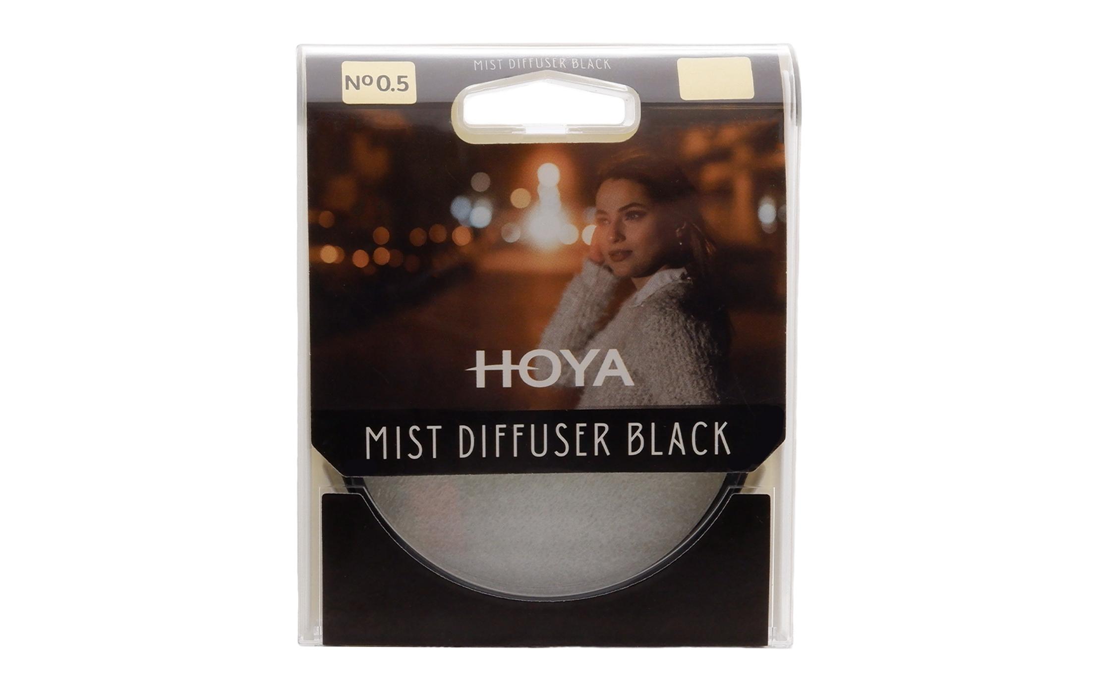 Objektivfilter Mist Diffuser Black No0.5 – 49 mmEffektfilter, unterdrückt Lichter- und Schattenkontraste und sorgt für ein weiches Bild