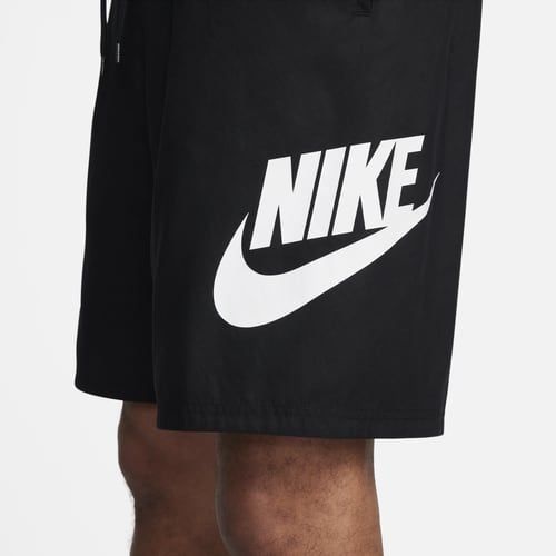 Nike Short Club Woven - Noir/Blanc