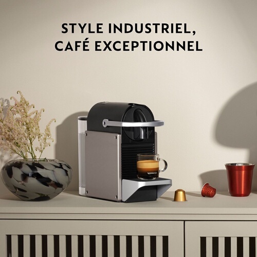 Cafetière Nespresso Krups Nespresso YY5290FD PIXIE Titane