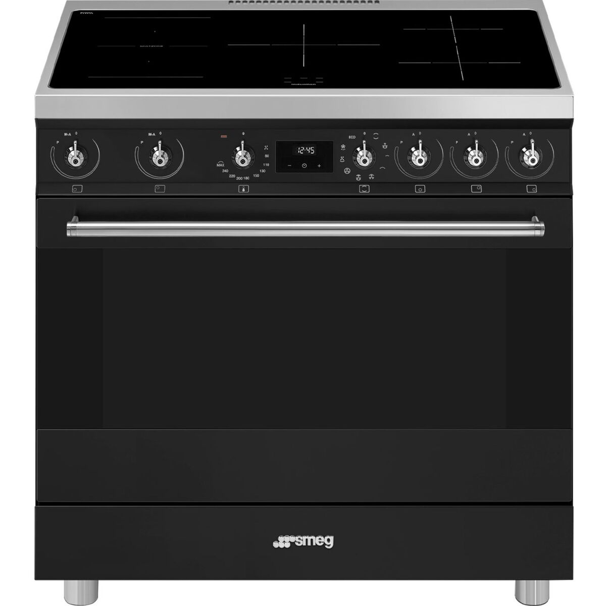 C9IMMB2 Induksjonskomfyr Classic 90 cm, svart