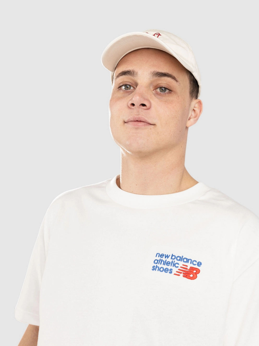 New Balance Athletics Premium Logo T-Shirt sea salt