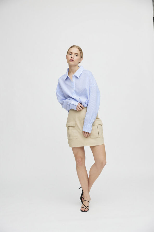 A-VIEW Sonja shirt Blue/white