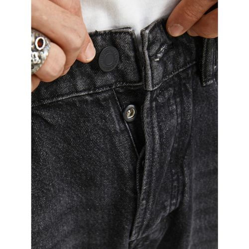 Jack & Jones - 12219833 JJJFRANK JJLEEN-BLACK DENIM Negro