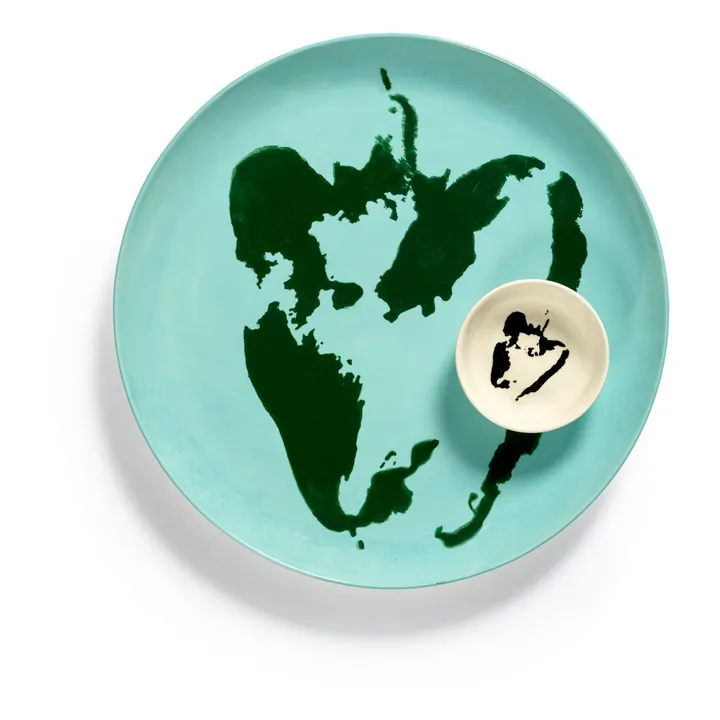 Serax Assiette Feast - Ottolenghi | Bleu turquoise