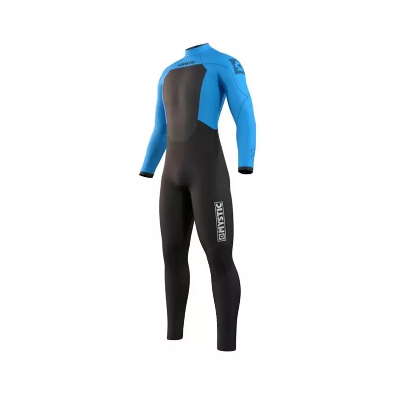 Combinaison néoprène MYSTIC Star Fullsuit 5/3mm Bzip Global Blue