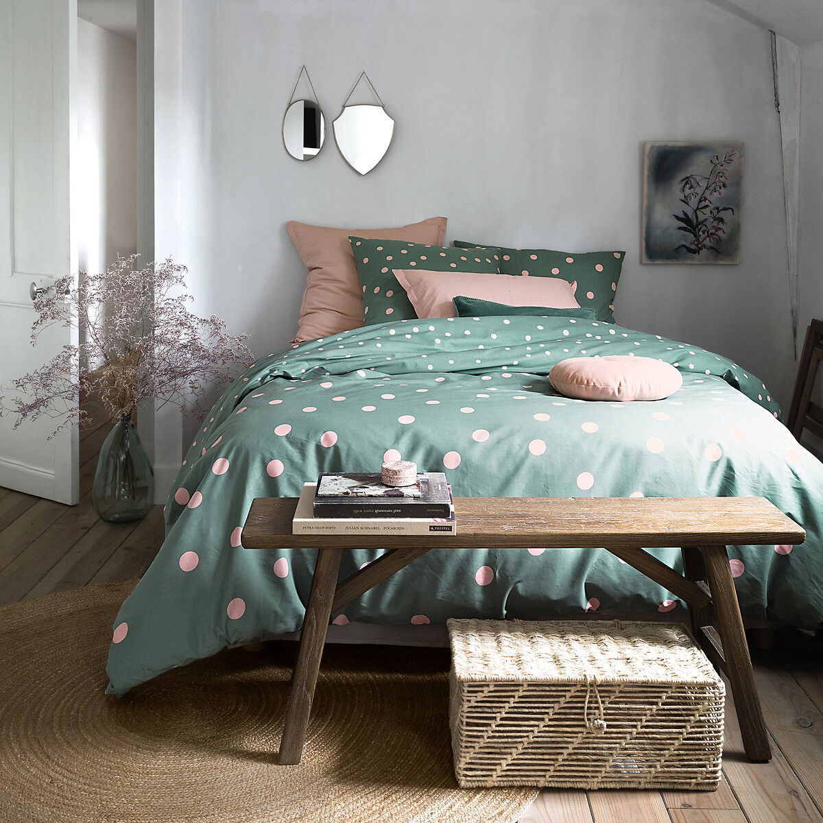 LA REDOUTE INTERIORS<br>Lençol-capa Orianne