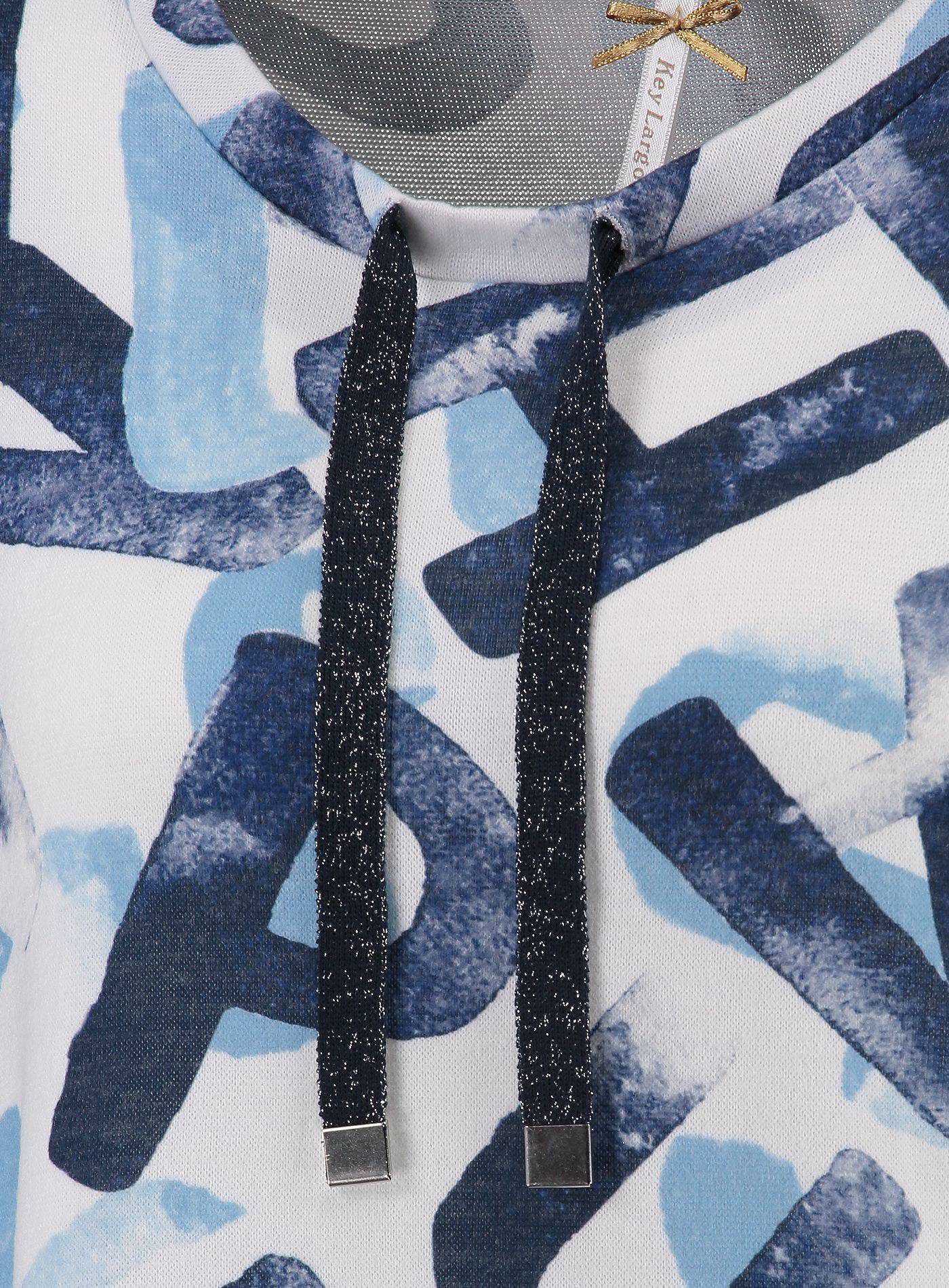 Key Largo| Damen Longsleeve WLS WORLD ROUND