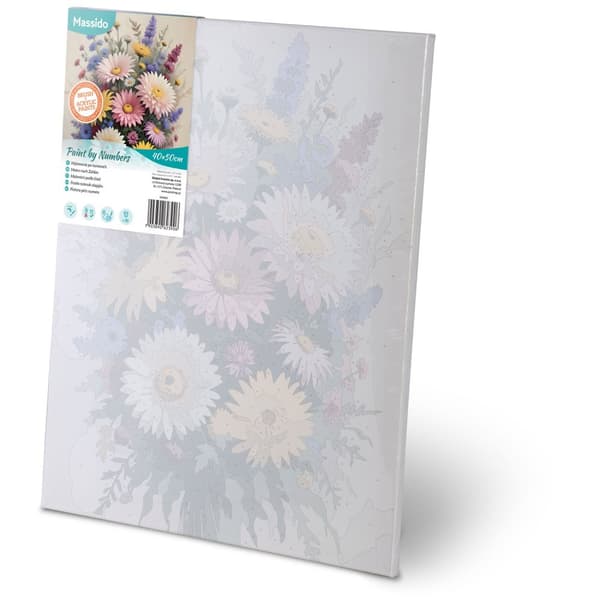 Maleri etter tall 40x50 cm Massido Flowers