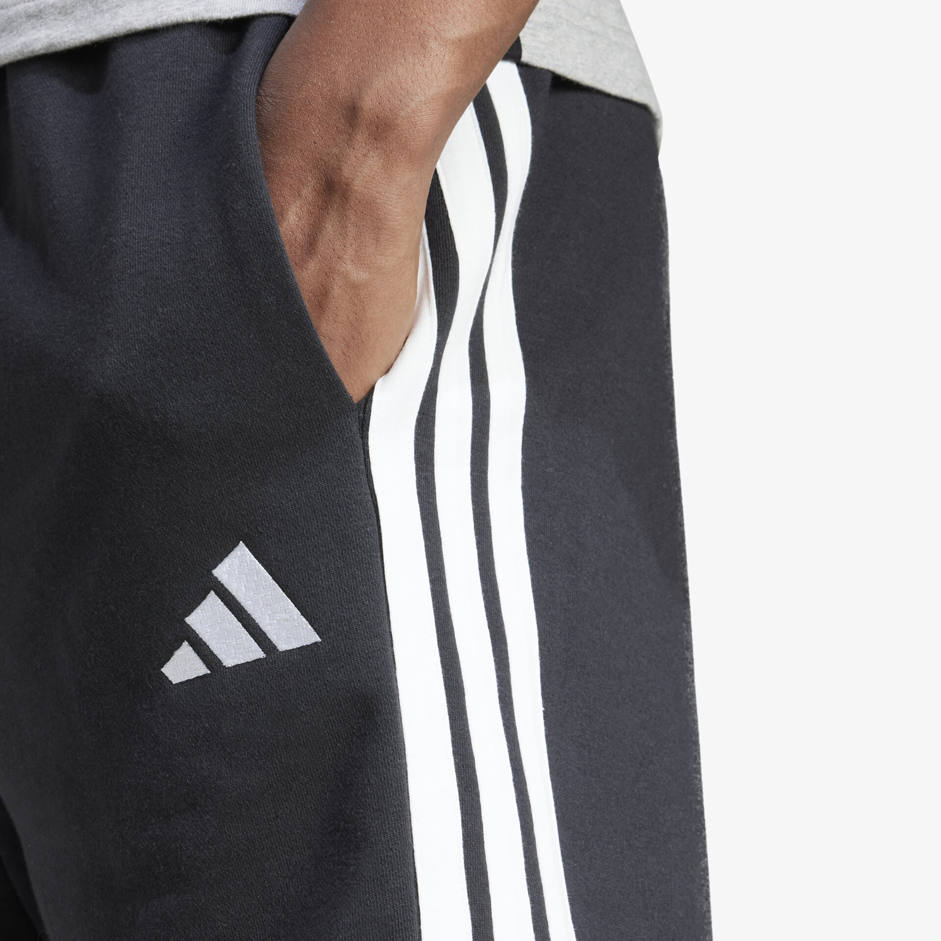 adidas Essentials 3 Streifen French Terry Herren Hosen