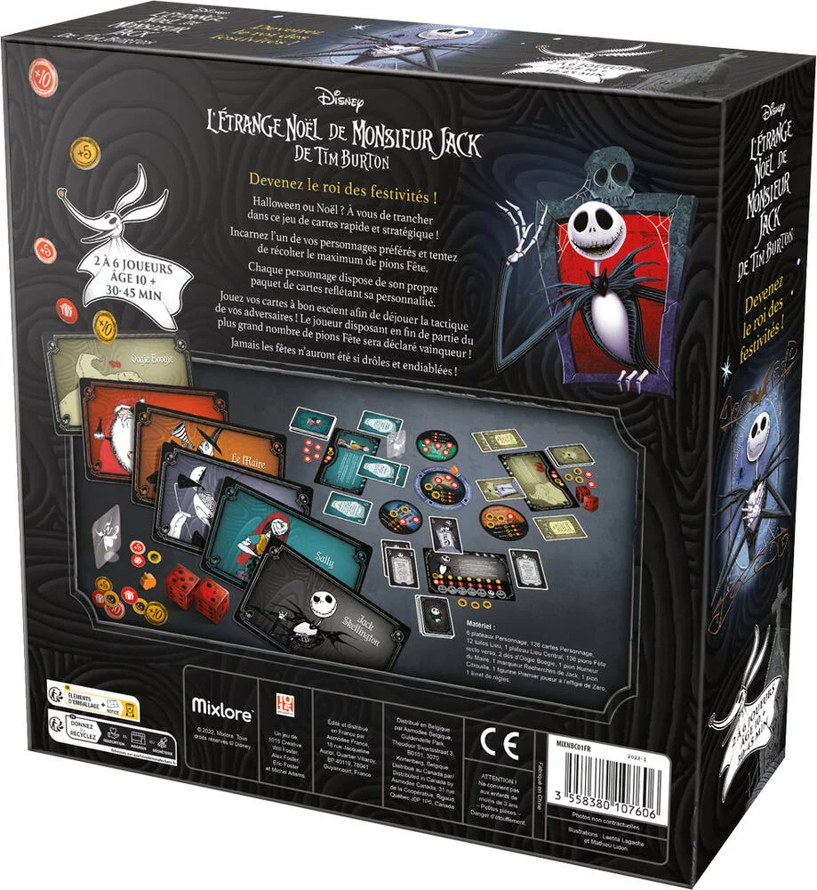DISNEY - L'ETRANGE NOEL DE MONSIEUR JACK - TIM BURTON