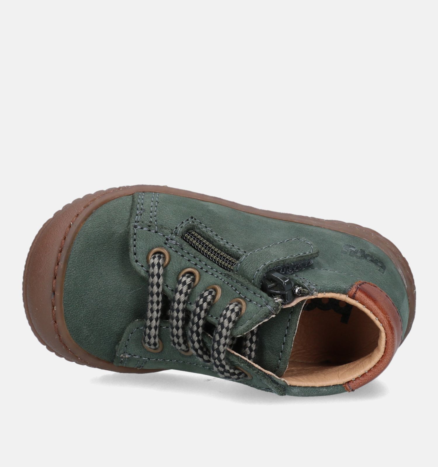 Babyschoenen groen