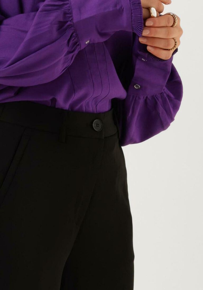 CO\\'COUTURE zwarte co'couture wijde broek celeste wide pant