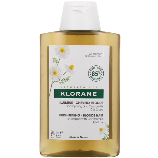 Klorane shampoing camomille - Cheveux blonds