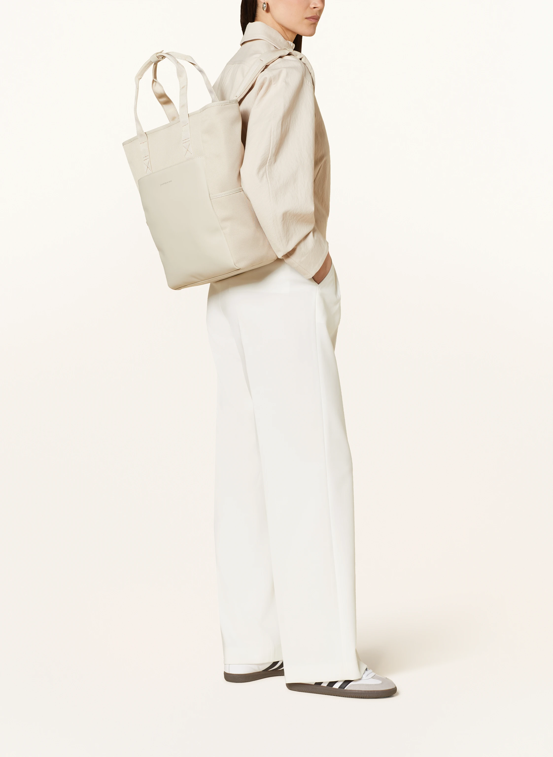 KAPTEN & SON Set LINDBY: Wickeltasche, Kulturtasche, Wickelunterlage und Buggy Straps