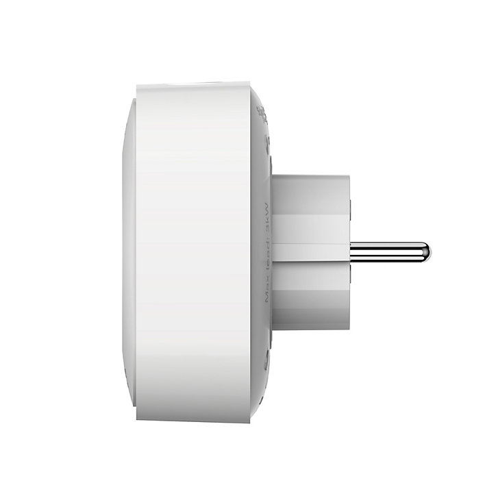 Prise connectée et répéteur Schneider Electric Wiser blanc
