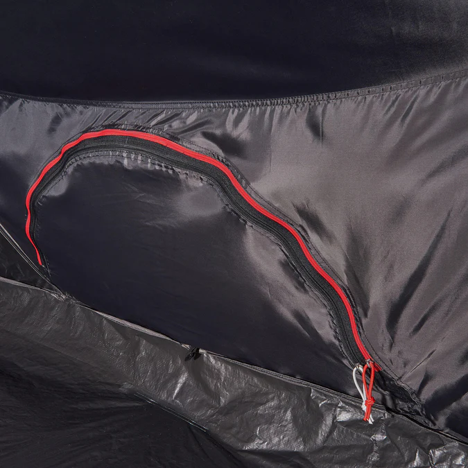 Decathlon Quechua - Barraca de Camping Impermeável Quechua 2 Second XL Fresh & Black para 3 Pessoas