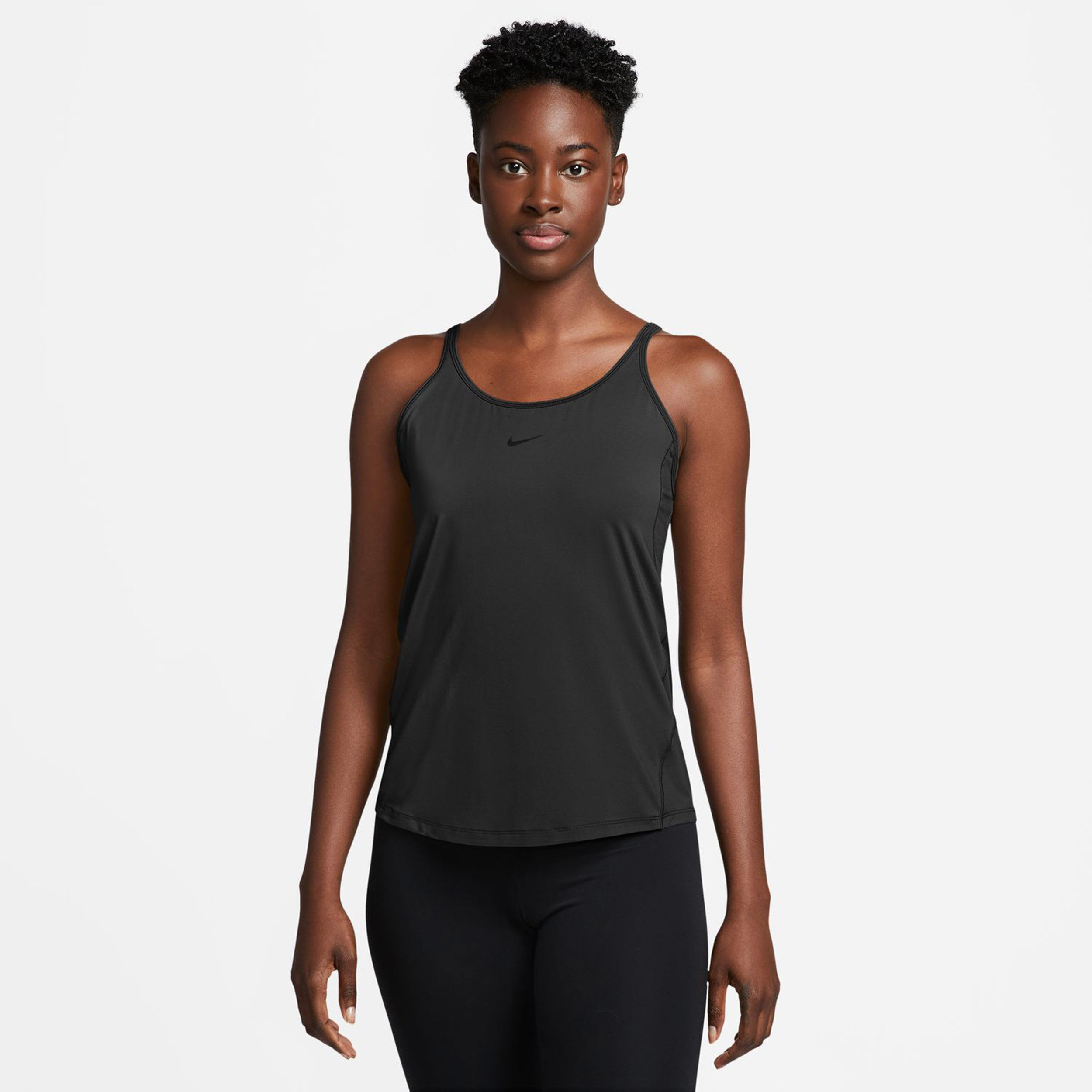 Nike One Classic Dri-Fit Strappy Débardeur Tank Top Femmes - Noir