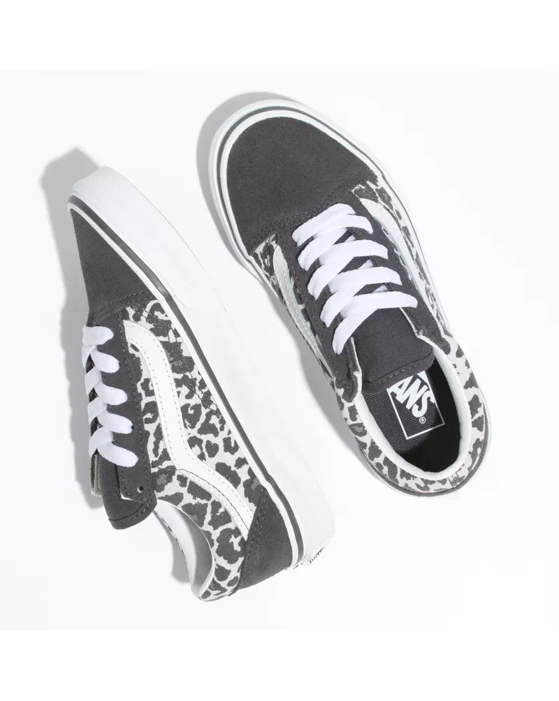 Kids Snow Leopard Old Skool Shoe