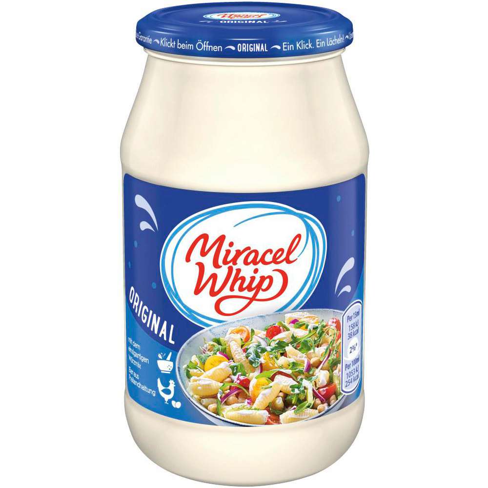Miracel Whip Mayonnaise, Original 500ml MHD:17.2.25