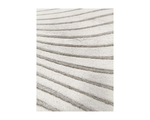 Romance Cutout Waves vloerkleed, naturel, 140x200 cm