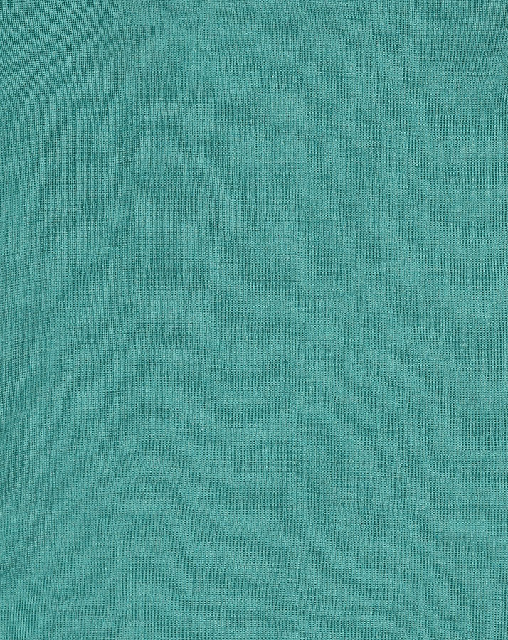 Kurzarm-Body ESSENTIAL UNI mit Seide in eisvogel