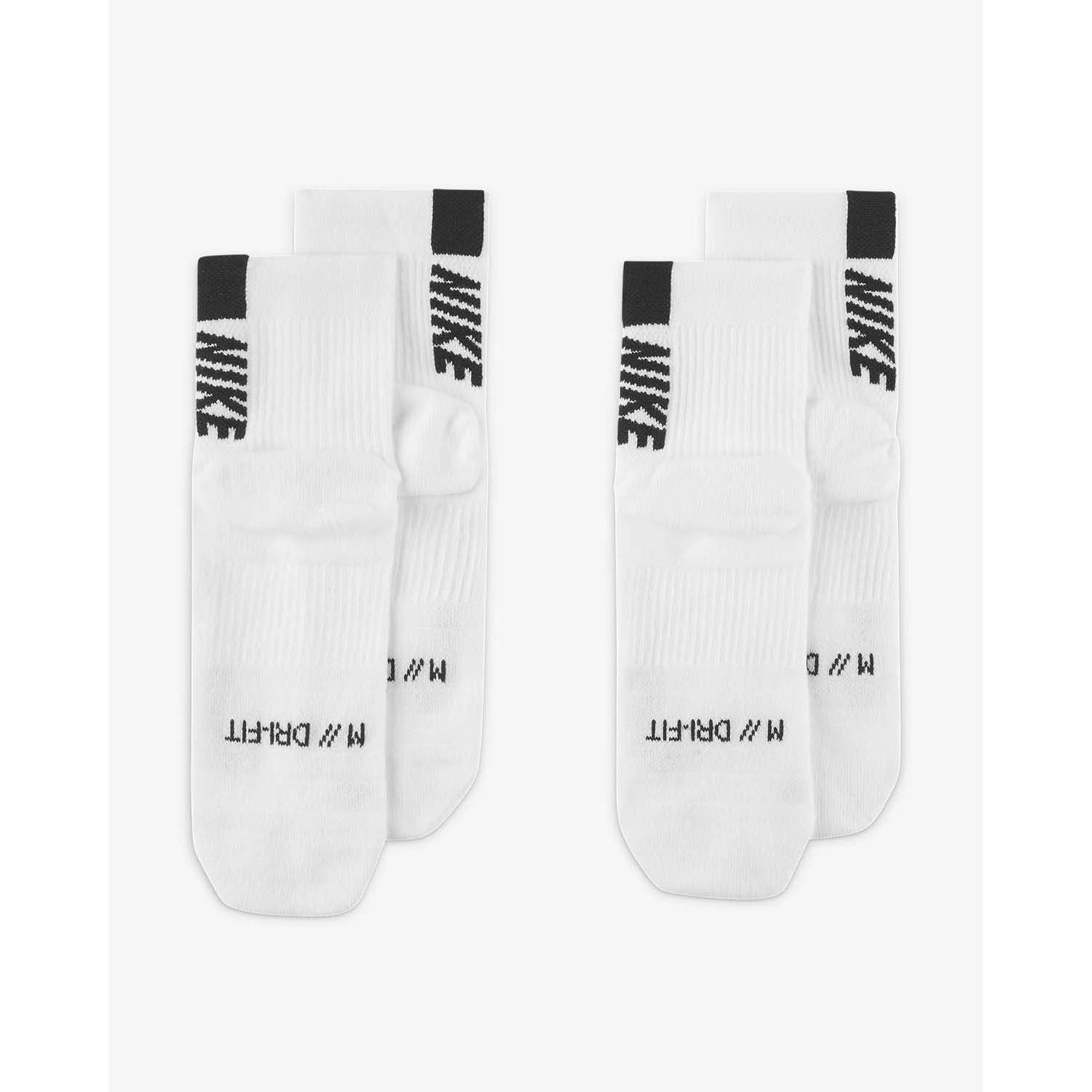Nike  Multiplier Ankle Socks 2-Pack