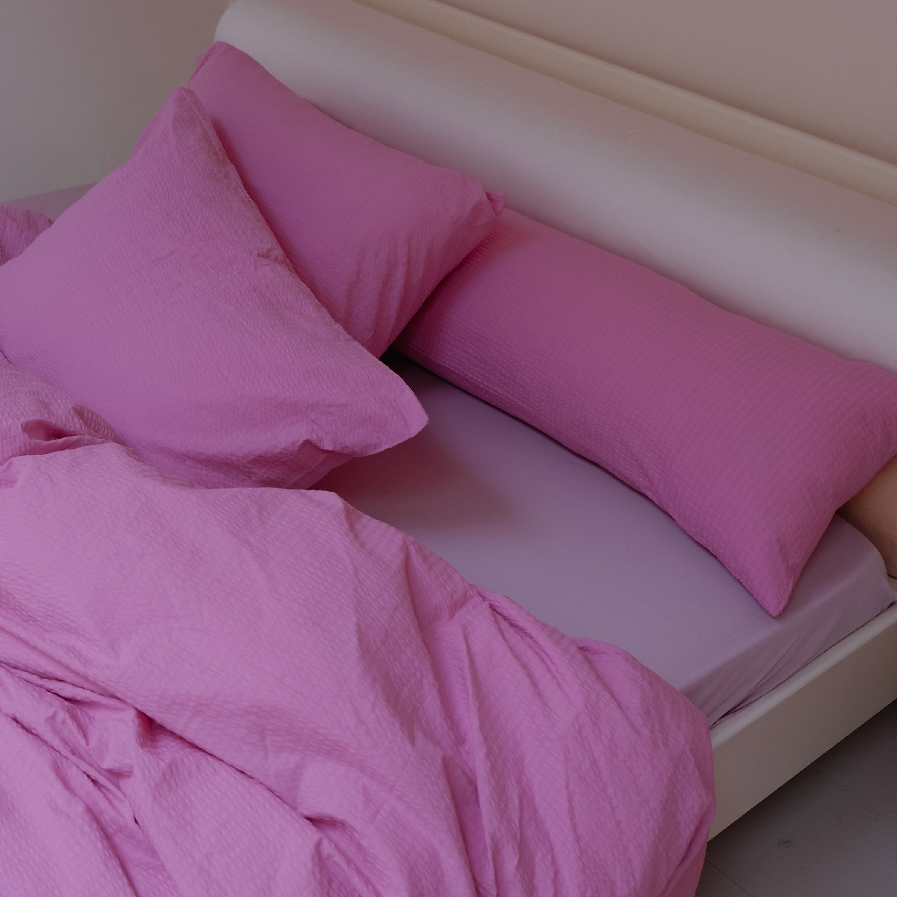 Crisp Sheets Dekbedovertrek 140 x 220 cm - Sunset Pink