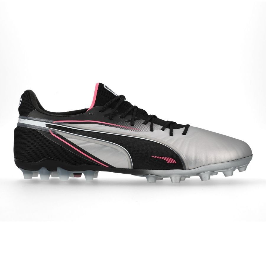 PUMA King Ultimate MG Audacity - Argenté/Noir/Sun Struck/Blanc