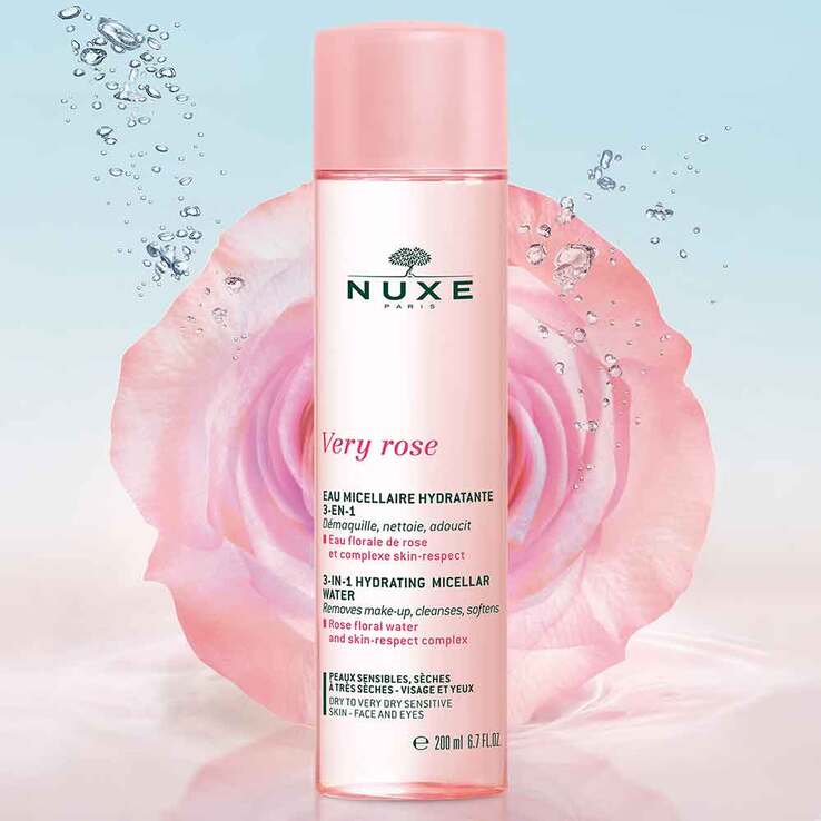 Nuxe Very Rose Mizellen-Reinigungswasser tro.Haut, 200 ml