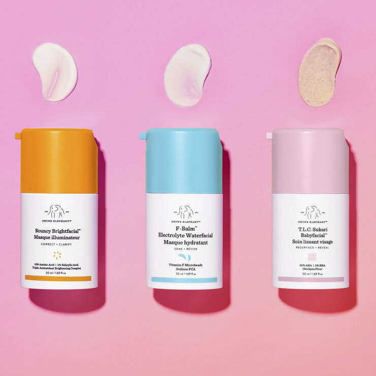 DRUNK ELEPHANT Bouncy Brightfacial - Clarifying face mask