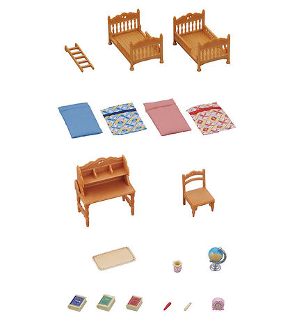 Sølvanian Families - Children's Bedroom Set - 5338