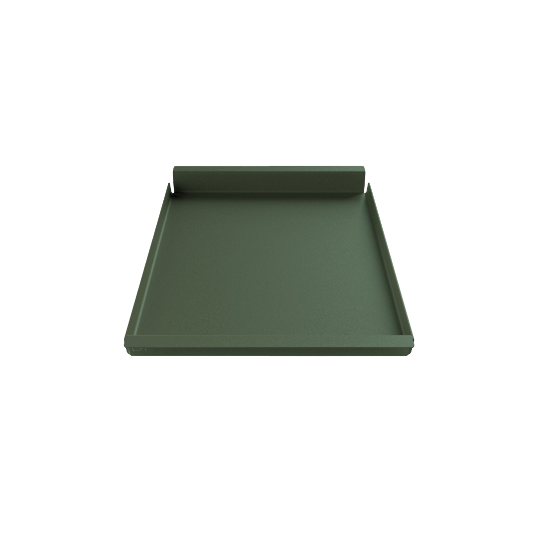 Hocker Dienblad Large - Flip Tray - Legergroen
