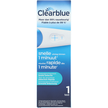 Clearblue Zwangerschapstest Snelle Detec