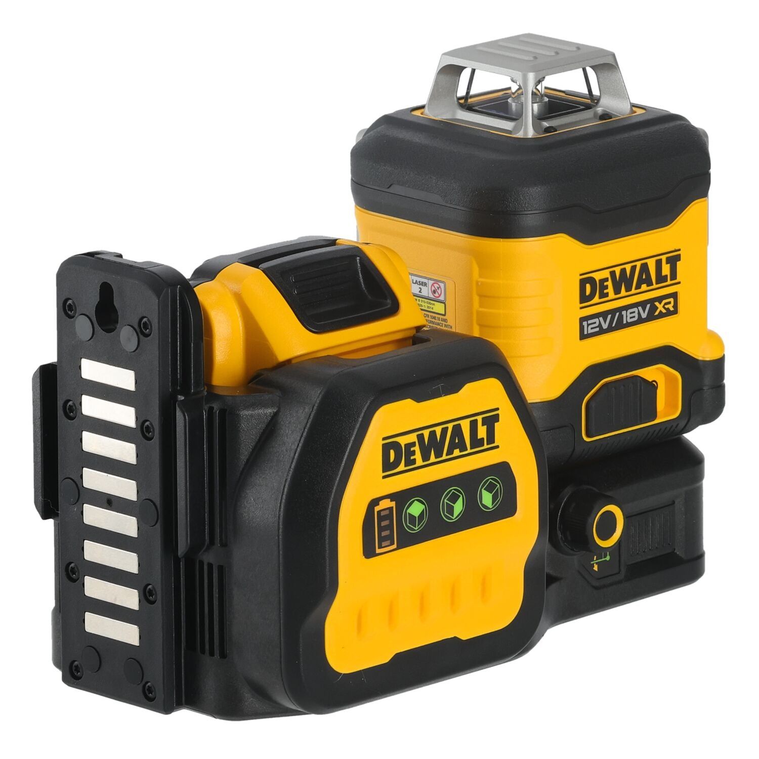 DeWALT DCE089D1G18 Accu kruislijnlaser groen 3x360° 12V/18V XR 2.0Ah in TSTAK