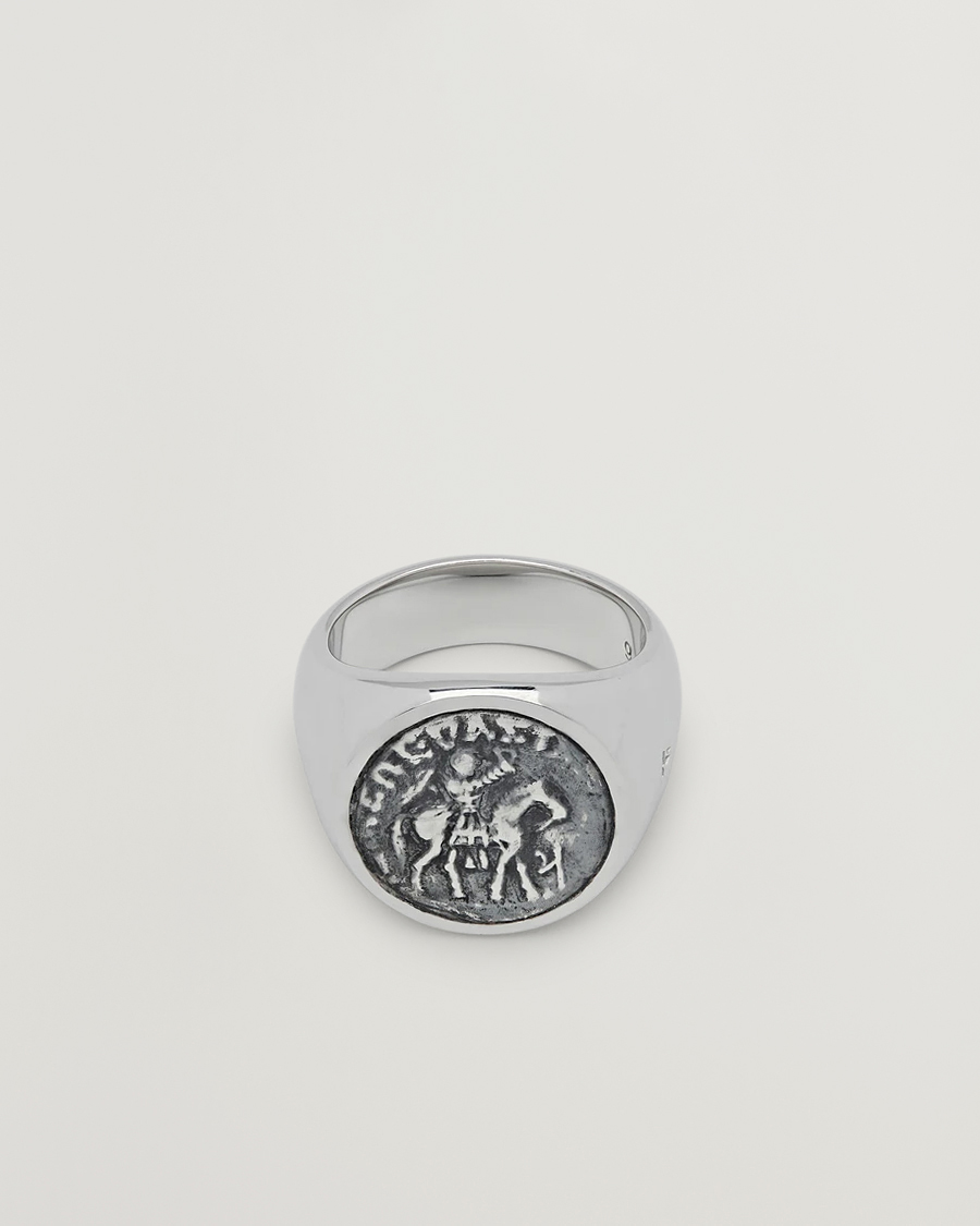 Tom Wood Coin Pinky Ring Silver