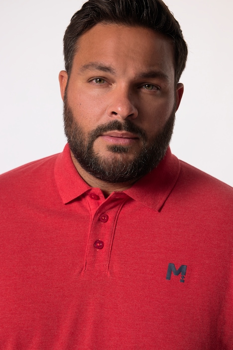 Men+ Poloshirts, 2er-Pack, Bauchfit, Basic, Piqué, Halbarm, bis 8 XL