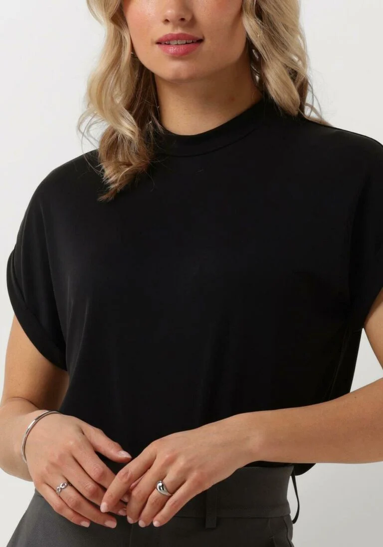 MINUS zwarte minus top mavelyn modal blouse