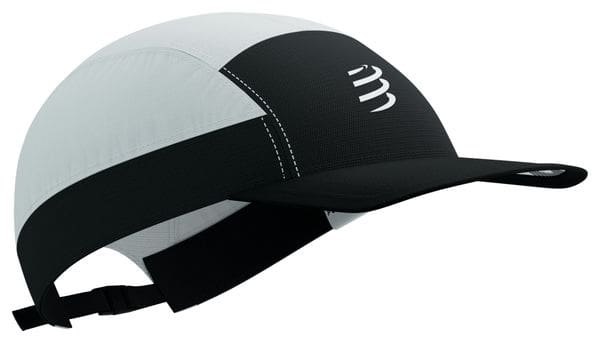 Casquette Compressport 5 Panel Light Cap Blanc/Noir