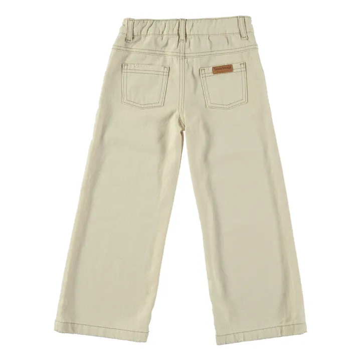 Tocoto Vintage Pantalon Vintage Palazzo | Ecru