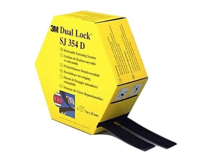 3M SJ356D, 5 m, Transparent, 25 mm, 1 stk