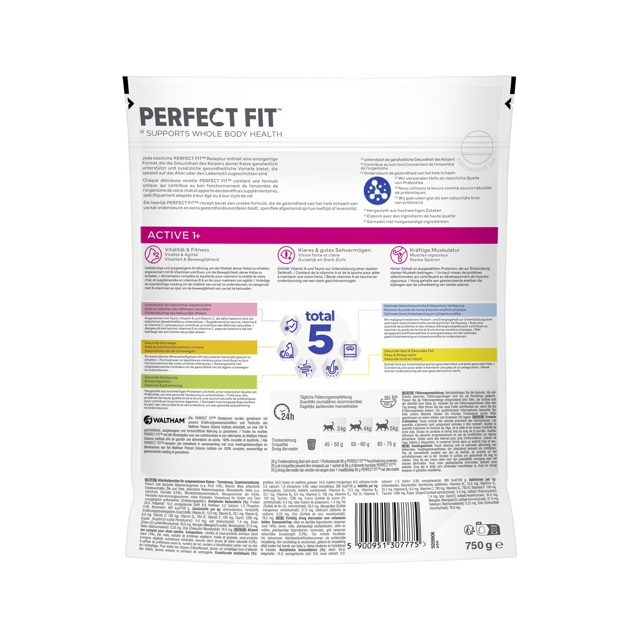 PERFECT FIT Active 1+ mit Rind 6x750 g