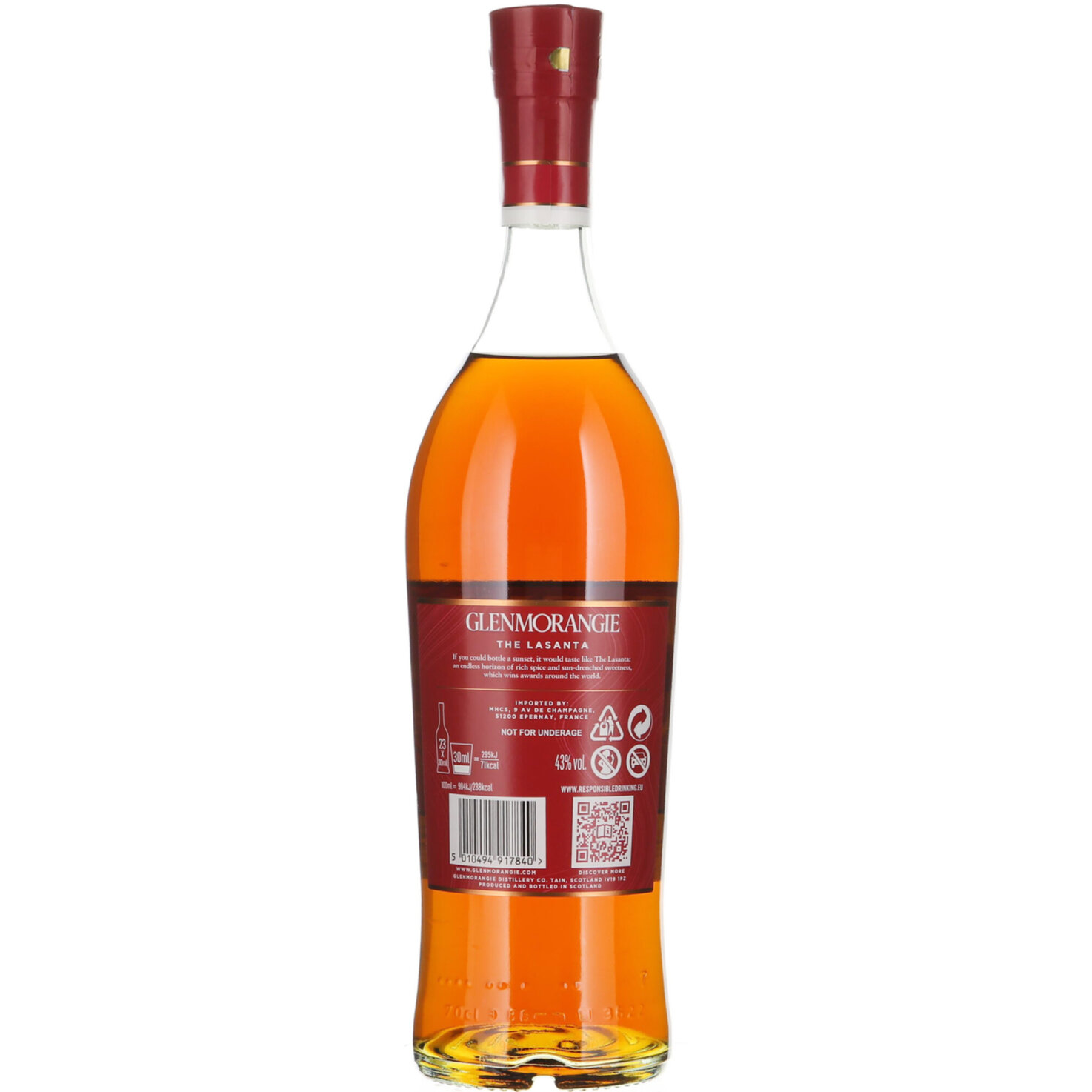 Glenmorangie Lasanta 12 Years Single Malt -70cl