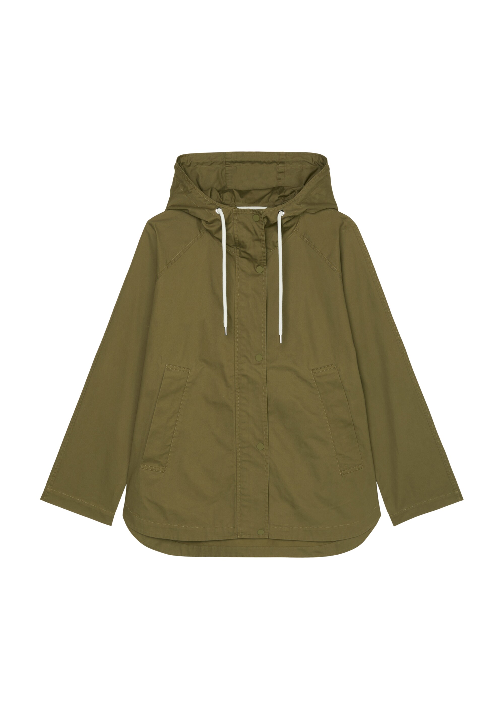 Jacke im Cape-Stil relaxedaus Organic Cotton-Twill