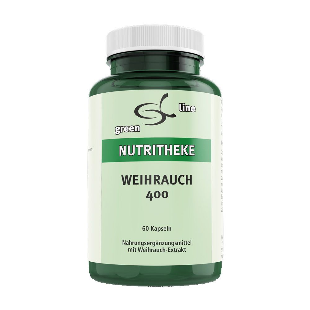 green line NUTRITHEKE Weihrauch 400 Kapseln